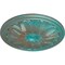 Ekena Millwork Bordeaux Ceiling Medallion (Fits Canopies up to 3 1/4"), 22 5/8"OD x 1 3/4"P, Copper Green Patina CM22BOCGS - alternate 3